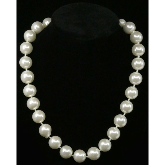 Elegant Charter Club Imitation 14mm Pearl Collar Necklace – Save 57% Today! - Picture 4 of 4